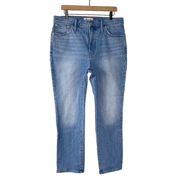Madewell Denim - Madewell The Perfect Vintage Jean 32 PETITE High Rise Tapered Leg Stretch MA890
